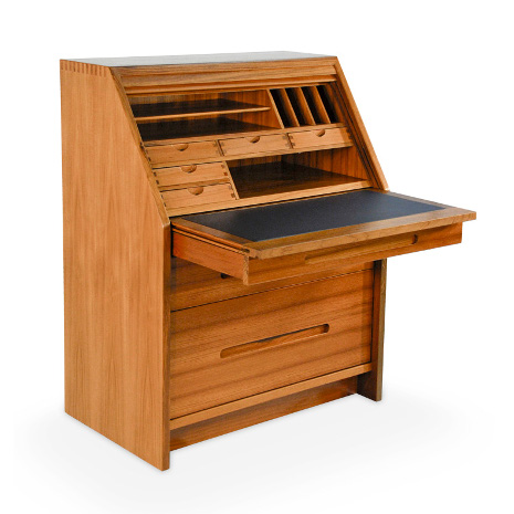 Office Marsden Roll Top Secretary Desk Office Marsden Roll Top Secretary Desk, Modern Secretary Desk With File Drawer