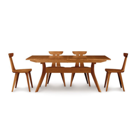 Copeland Furniture : Natural Hardwood Furniture from Vermont : Audrey Round  Extension Table in Cherry